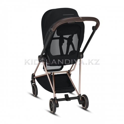 Коляска Cybex Mios Mirage Grey на шасси Rose Gold
